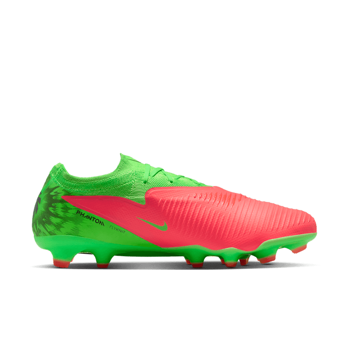 Nike Phantom 6 Low Pro 'Erling Haaland' FG Football Boots (Hot Punch/Green)