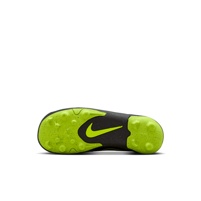 Nike Tiempo Maestro Flex FG/MG Jnr Football Boots (Black/Volt/Black)