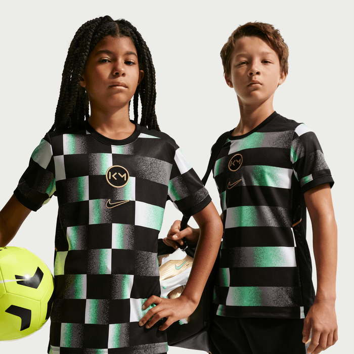 Nike Kylian Mbappé Dri-FIT Academy 25 short-sleeve training top in black