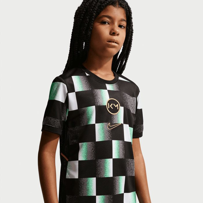 Nike Kylian Mbappé Dri-FIT Academy 25 short-sleeve training top in black