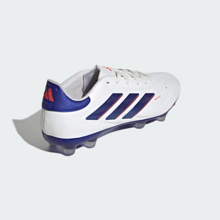 Adidas Copa Pure 2 Pro FG Football Boots (White/Lucid Blue/Solar Red)