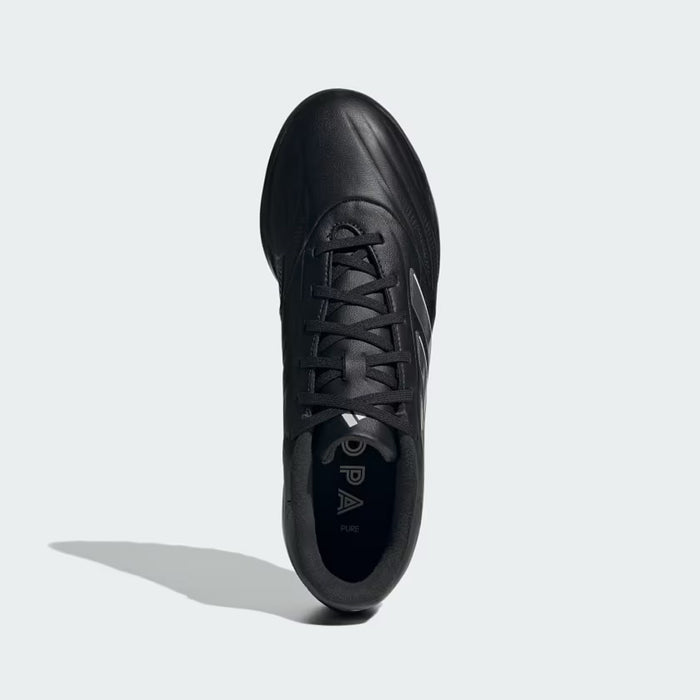 Adidas Copa Pure II League TF Turf Football Boots (Black/Carbon/Grey)