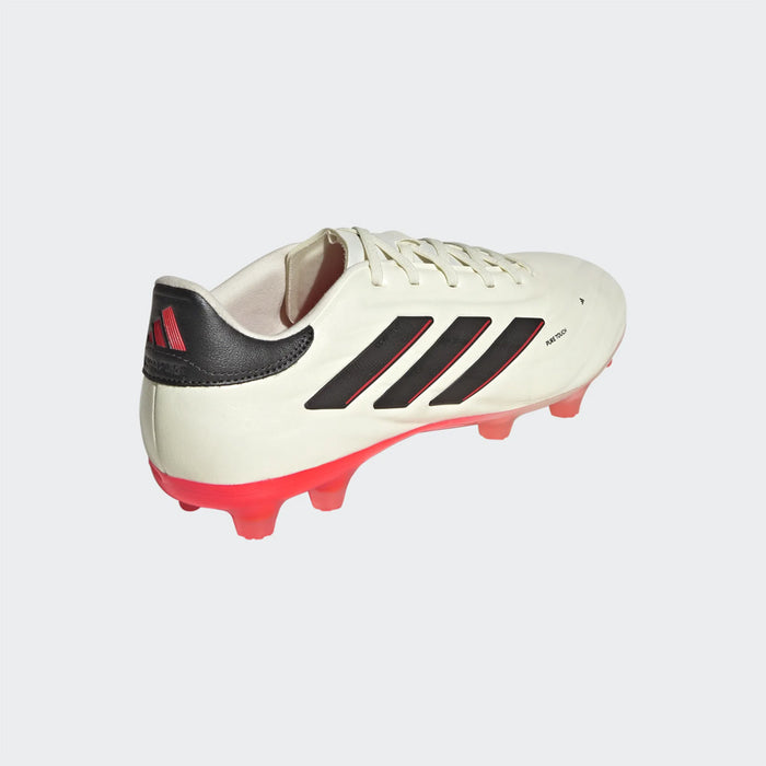 Adidas Copa Pure II Pro FG Football Boots (Ivory/Black/Solar Red)