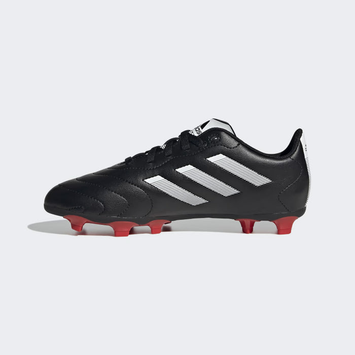 Adidas Goletto VIII Jnr FG Football Boots (Black/White/Red)