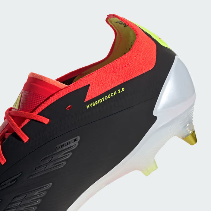 Adidas Predator Elite SG Football Boots (Black/White/Solar Red)