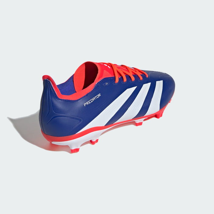 Adidas Predator League FG Football Boots (Lucid Blue/White/Solar Red)