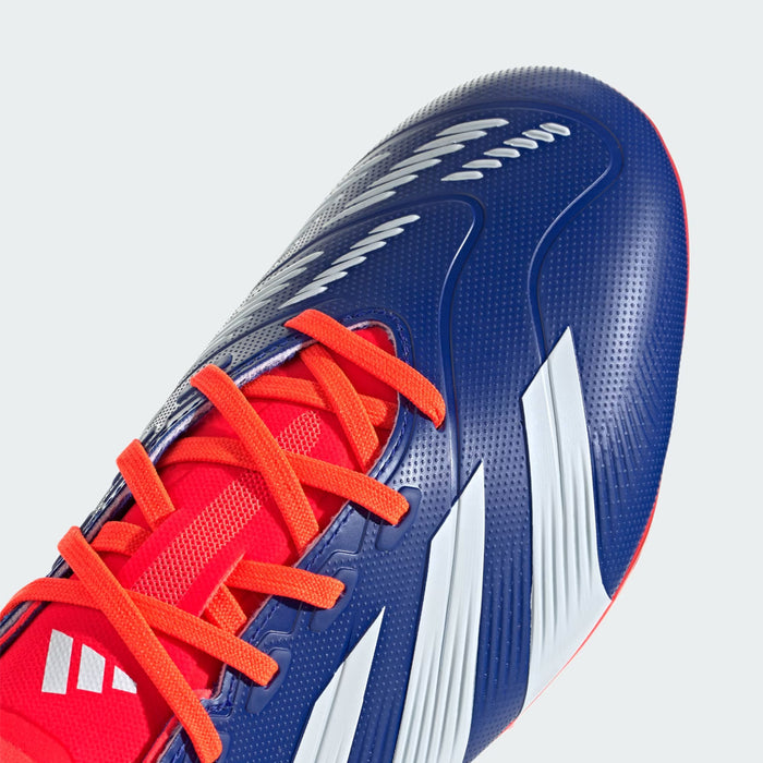 Adidas Predator League FG Football Boots (Lucid Blue/White/Solar Red)