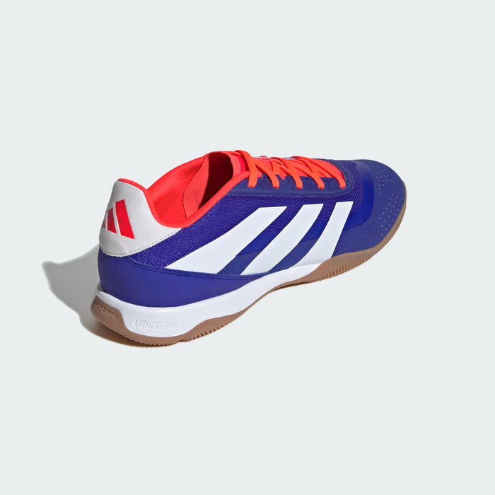 Adidas Predator League Indoor Football Shoes (Lucid Blue/White/Solar Red)