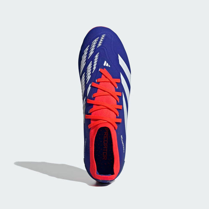 Adidas Predator Pro FG Football Boots (Lucid Blue/White/Solar Red)