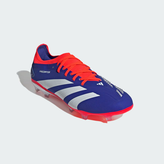 Adidas Predator Pro FG Football Boots (Lucid Blue/White/Solar Red)