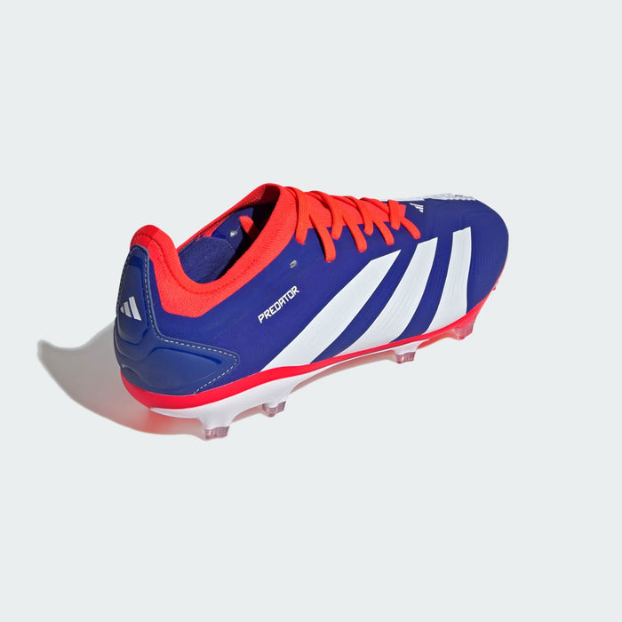 Adidas Predator Pro FG Football Boots (Lucid Blue/White/Solar Red)