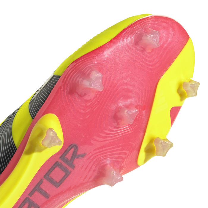 Adidas Predator Pro FG Football Boots (Team Solar Yellow/Black/Solar Red)