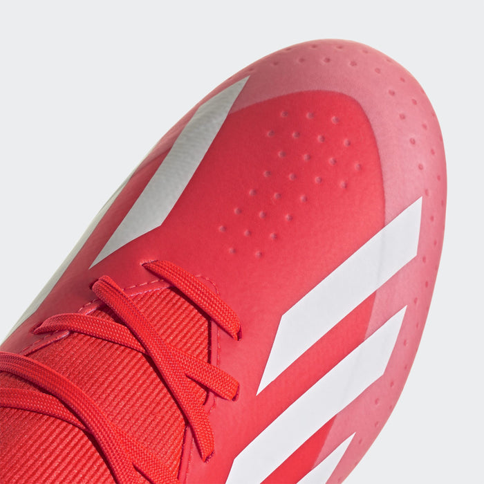 Adidas X Crazyfast League FG Football Boots (Solar Red/White/Yellow)