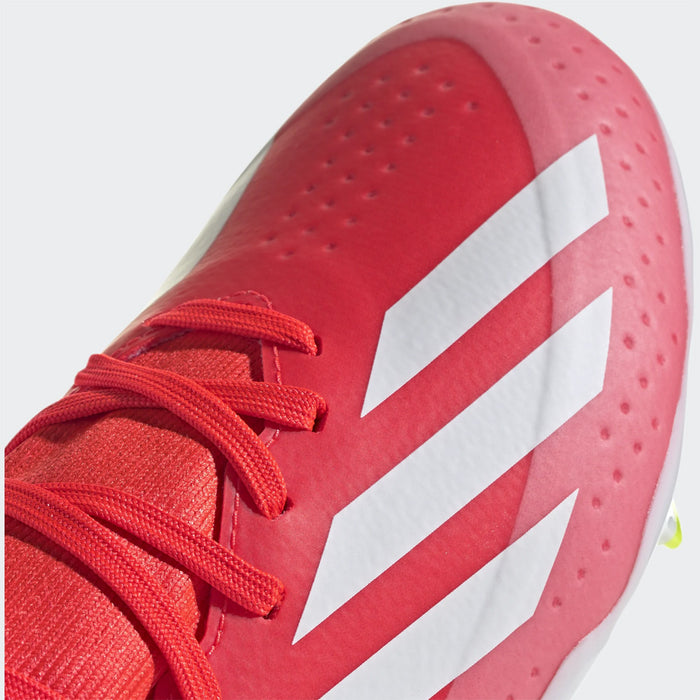 Adidas X Crazyfast League FG Jnr Football Boots (Solar Red/White/Yellow)
