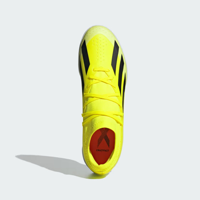 Adidas X Crazyfast League Indoor Football Shoes (Yellow/Black/White)