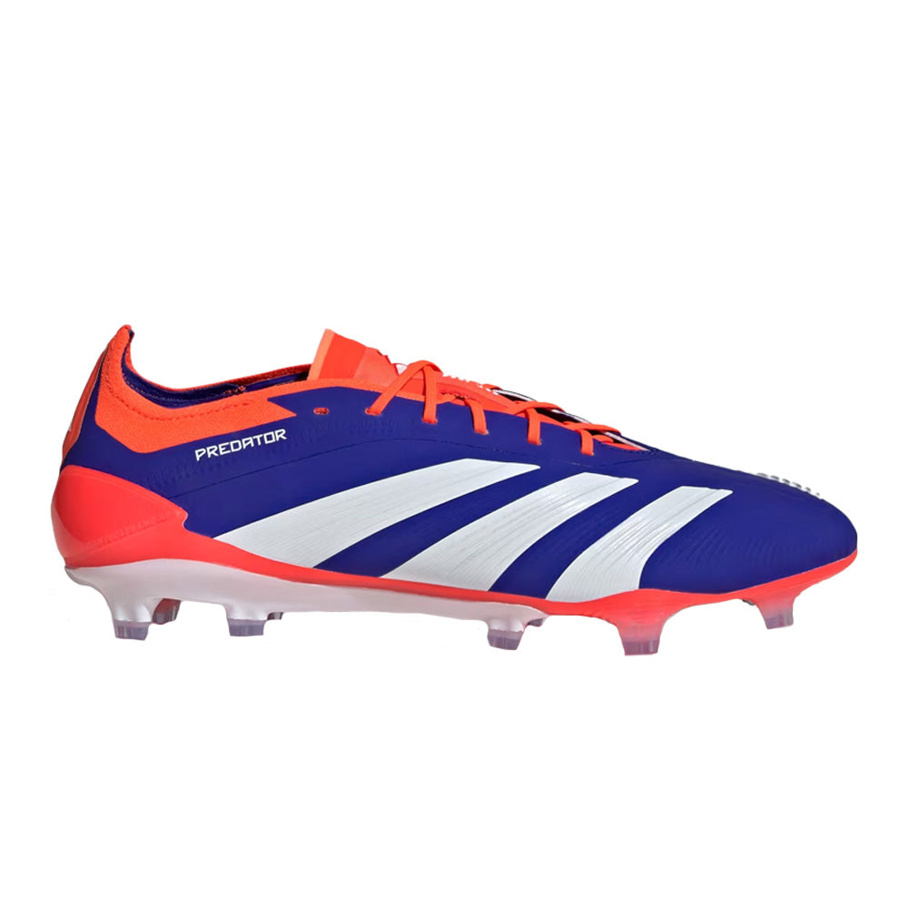 Adidas Predator Elite FG Football Boots Lucid Blue White Solar Red Football Central