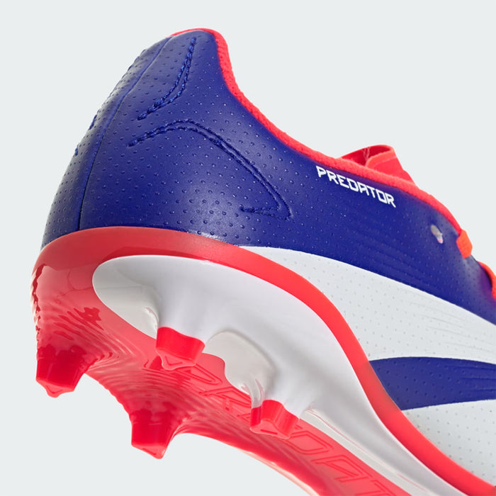 Adidas Predator League FG Jnr Football Boots (Lucid Blue/White/Solar Red)