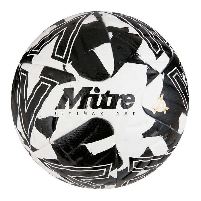 Mitre Ultimax One Football (White/Black)