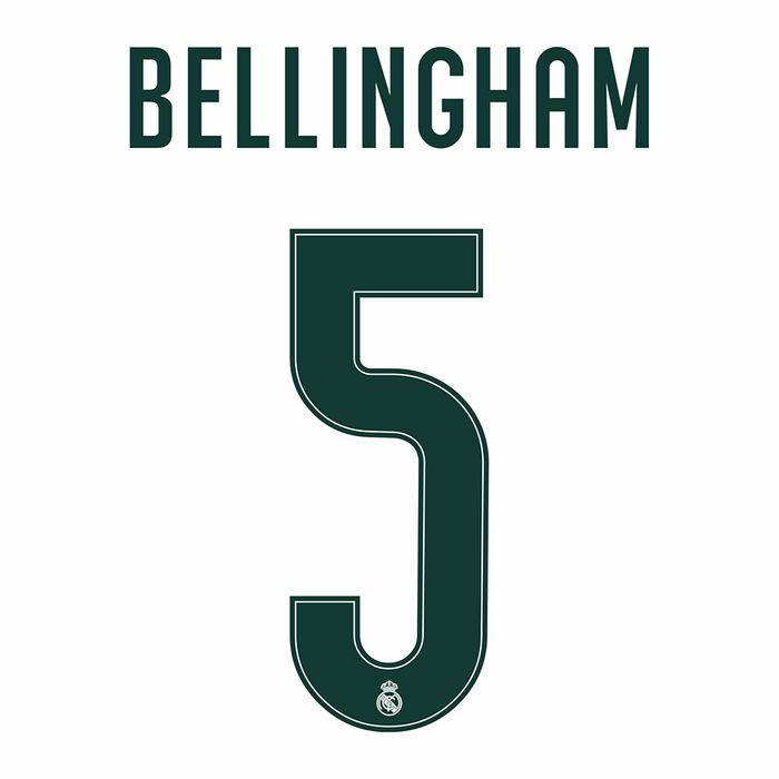 Real Madrid Home Print 26/27 (Adult) - BELLINGHAM 5