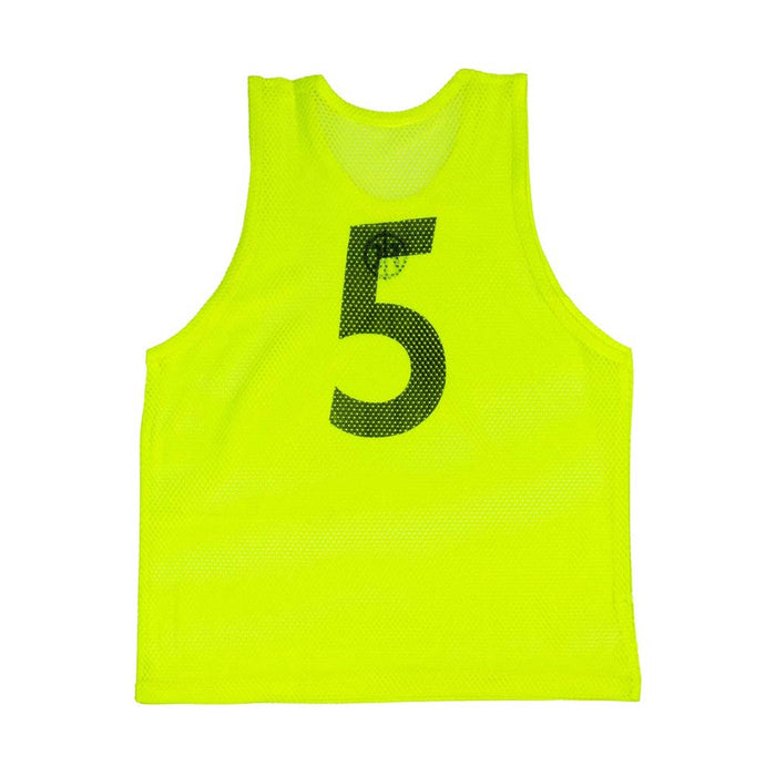 FC Mesh Numbered Training Bib Set - Youth (Yellow)