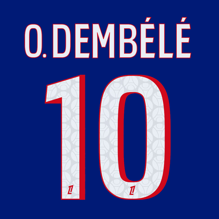 PSG Home Print 26/27 (Youth) - O.DEMBELE 10
