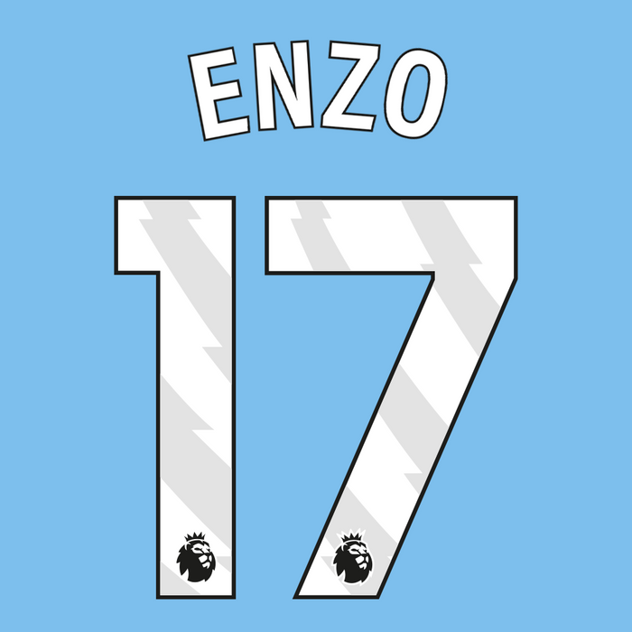 Premier League Print White (Adult) - ENZO 17