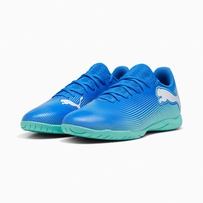 Puma Future 7 Play IT Indoor Football Shoes (Hyperlink Blue/Mint)