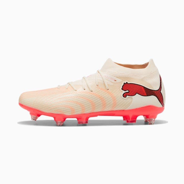 Puma Future 9 Match MxSG Football Boots (Sugared Almond/Puma White/Ultra Red)