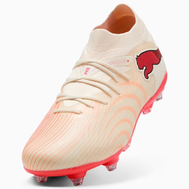 Puma Future 9 Match MxSG Football Boots (Sugared Almond/Puma White/Ultra Red)