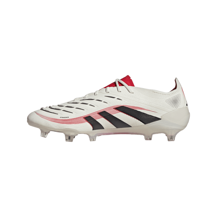 Adidas Predator Elite FG Football Boot (Off White/Core Black/Pure Ruby)