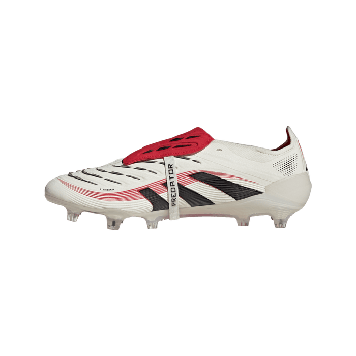 Adidas Predator Elite Fold-Over Tongue FG Football Boot (Off White/Core Black/Pure Ruby)