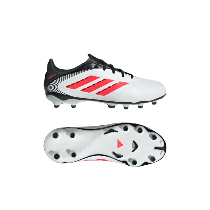 Adidas Copa Pure 3 League FG Jnr Football Boots (Cloud White/Lucid Red/Core Black)