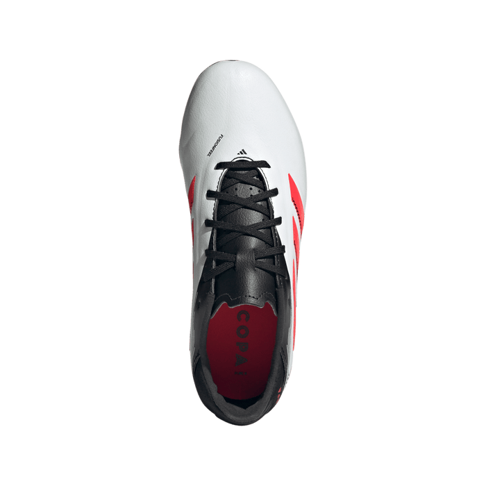 Adidas Copa Pure 3 League FG Jnr Football Boots (Cloud White/Lucid Red/Core Black)