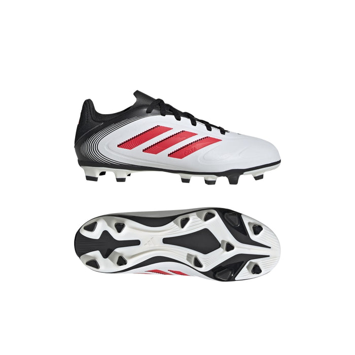 Adidas Copa Pure 3 Club Jnr FG Football Boots (Cloud White/Lucid Red/Core Black)