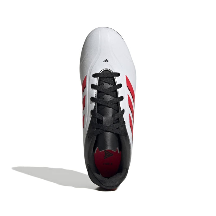 Adidas Copa Pure 3 Club Jnr FG Football Boots (Cloud White/Lucid Red/Core Black)