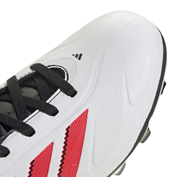 Adidas Copa Pure 3 Club Jnr FG Football Boots (Cloud White/Lucid Red/Core Black)