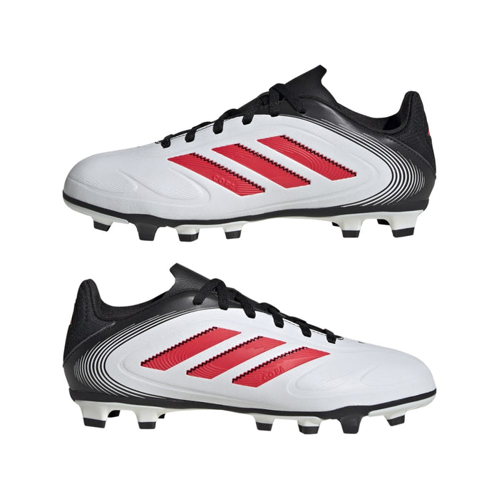 Adidas Copa Pure 3 Club Jnr FG Football Boots (Cloud White/Lucid Red/Core Black)