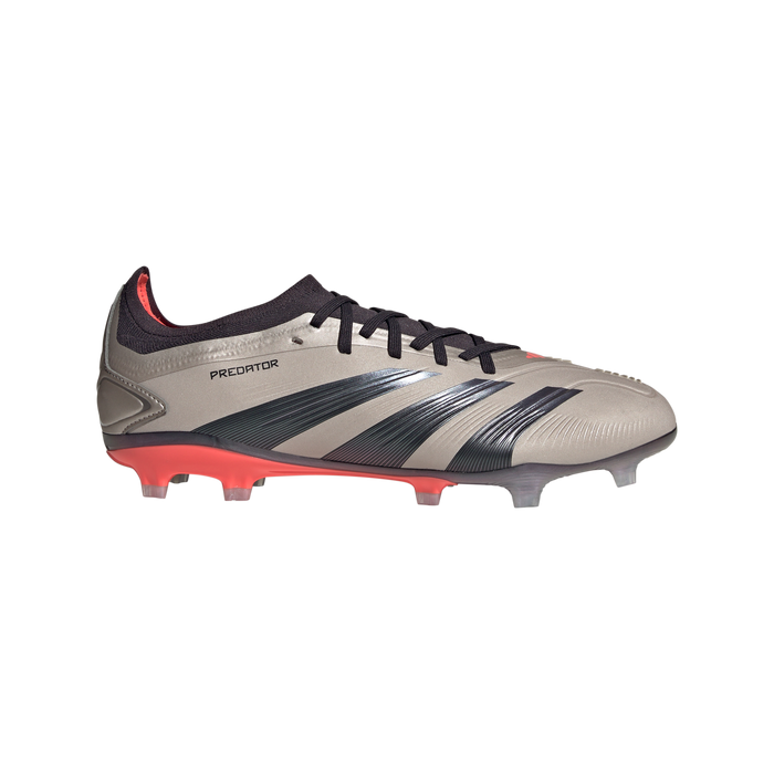 Adidas Predator Pro FG Football Boots (Platinum Metallic/Aurora Black/Carbon)