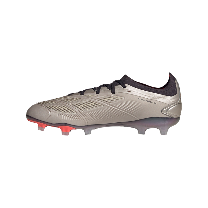 Adidas Predator Pro FG Football Boots (Platinum Metallic/Aurora Black/Carbon)