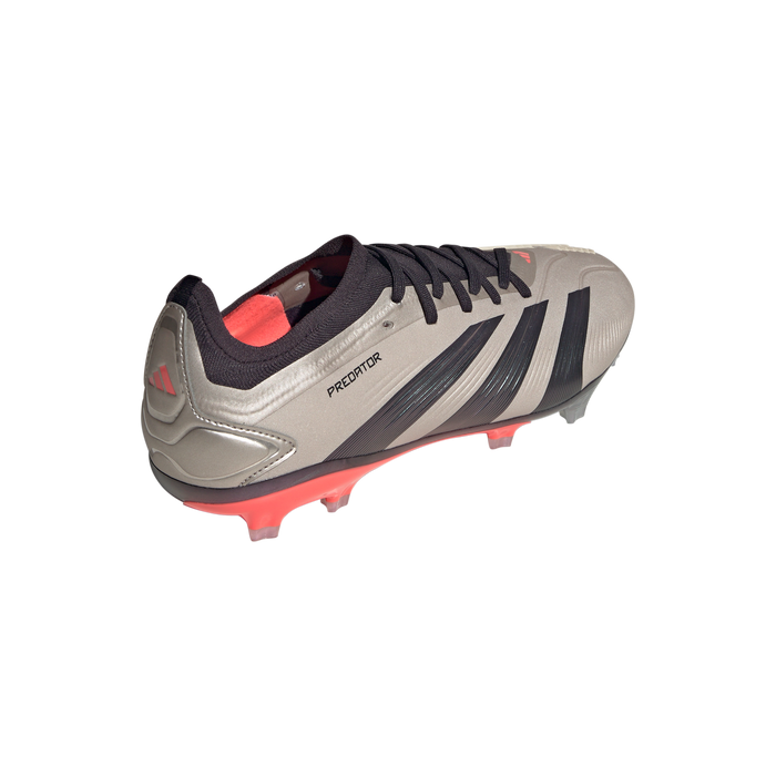 Adidas Predator Pro FG Football Boots (Platinum Metallic/Aurora Black/Carbon)