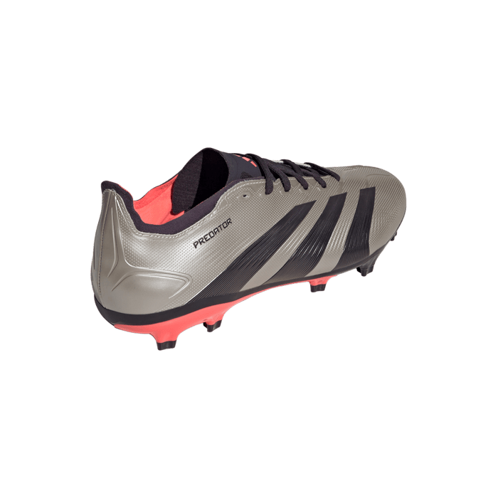 Adidas Predator League FG Football Boots (Platinum Metalic/Aurora Black/Turbo)