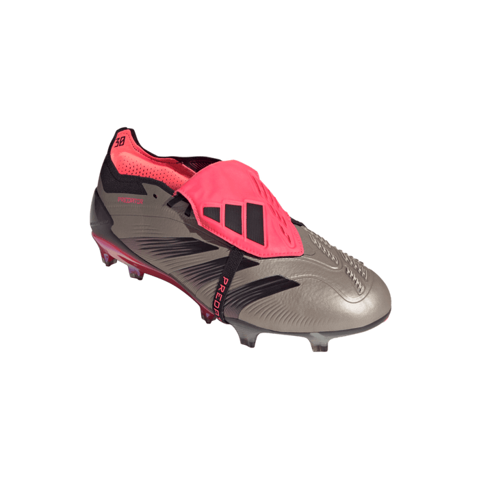 Adidas Predator Elite Fold Over Tongue FG Football Boot Platinum Meta Football Central