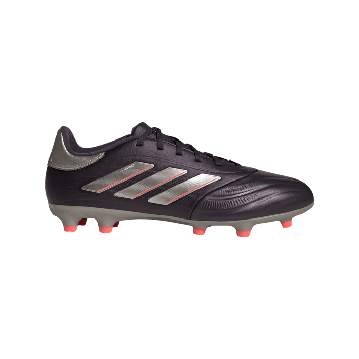 Adidas Copa Pure 2 League FG Football Boots (Aurora Black/Platinum Metallic/Turbo)