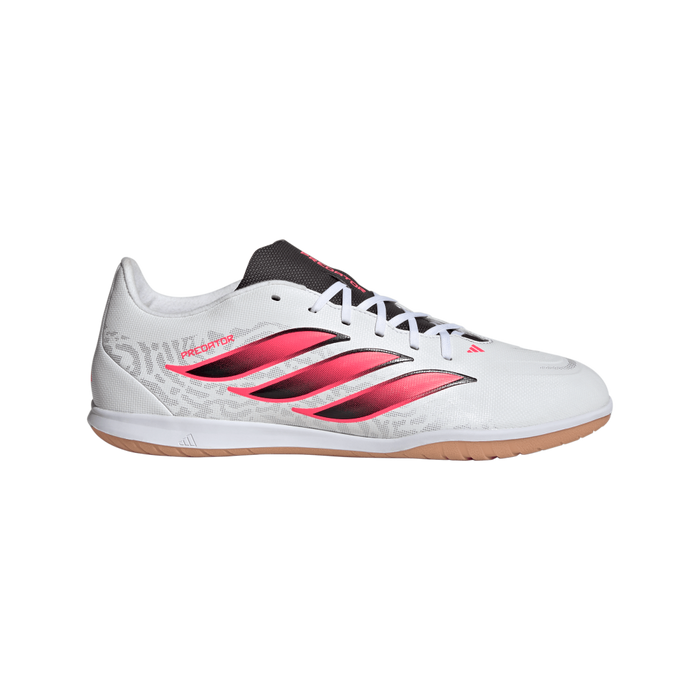 Adidas Predator Club IN Sala Indoor Football Shoes (White/Solar Turbo/Core Black)