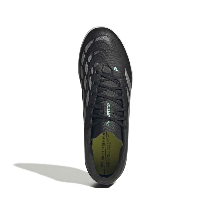 Adidas Predator Club IN Sala Indoor Football Shoes (Core Black/Silver Metallic/Pulse Mint)