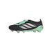adidas Predator Elite Fold-Over Tongue FG football boot in core black, silver metallic and pulse mint