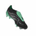 adidas Predator Elite Fold-Over Tongue FG football boot in core black, silver metallic and pulse mint