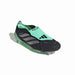 adidas Predator Elite Fold-Over Tongue FG football boot in core black, silver metallic and pulse mint