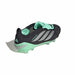 adidas Predator Elite Fold-Over Tongue FG football boot in core black, silver metallic and pulse mint