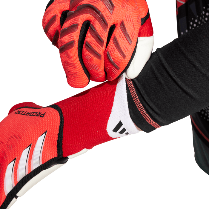 Adidas Predator Pro GK Gloves (Lucid Red/Black/Pure Ruby)